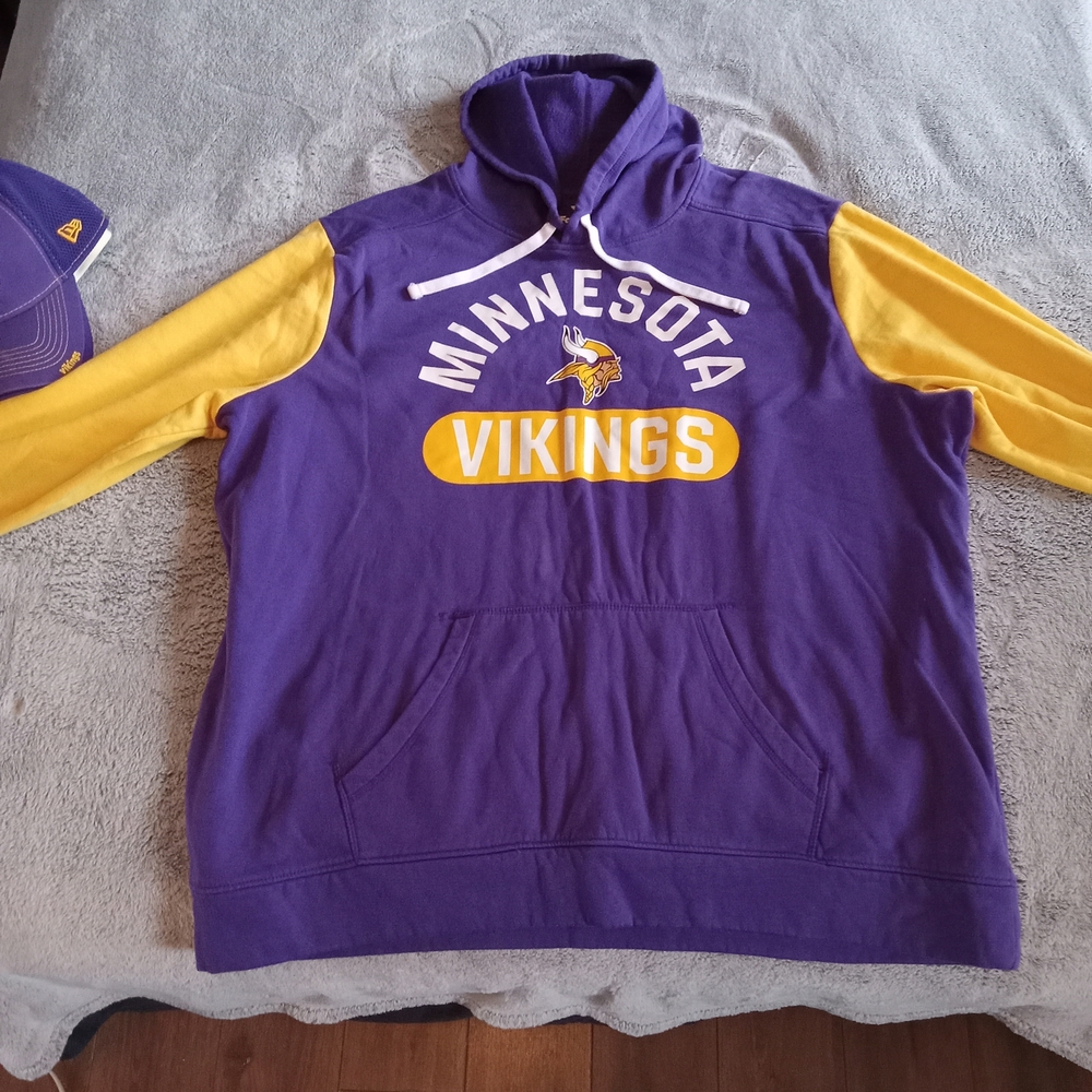 Fanatics Purple and White Hoodie